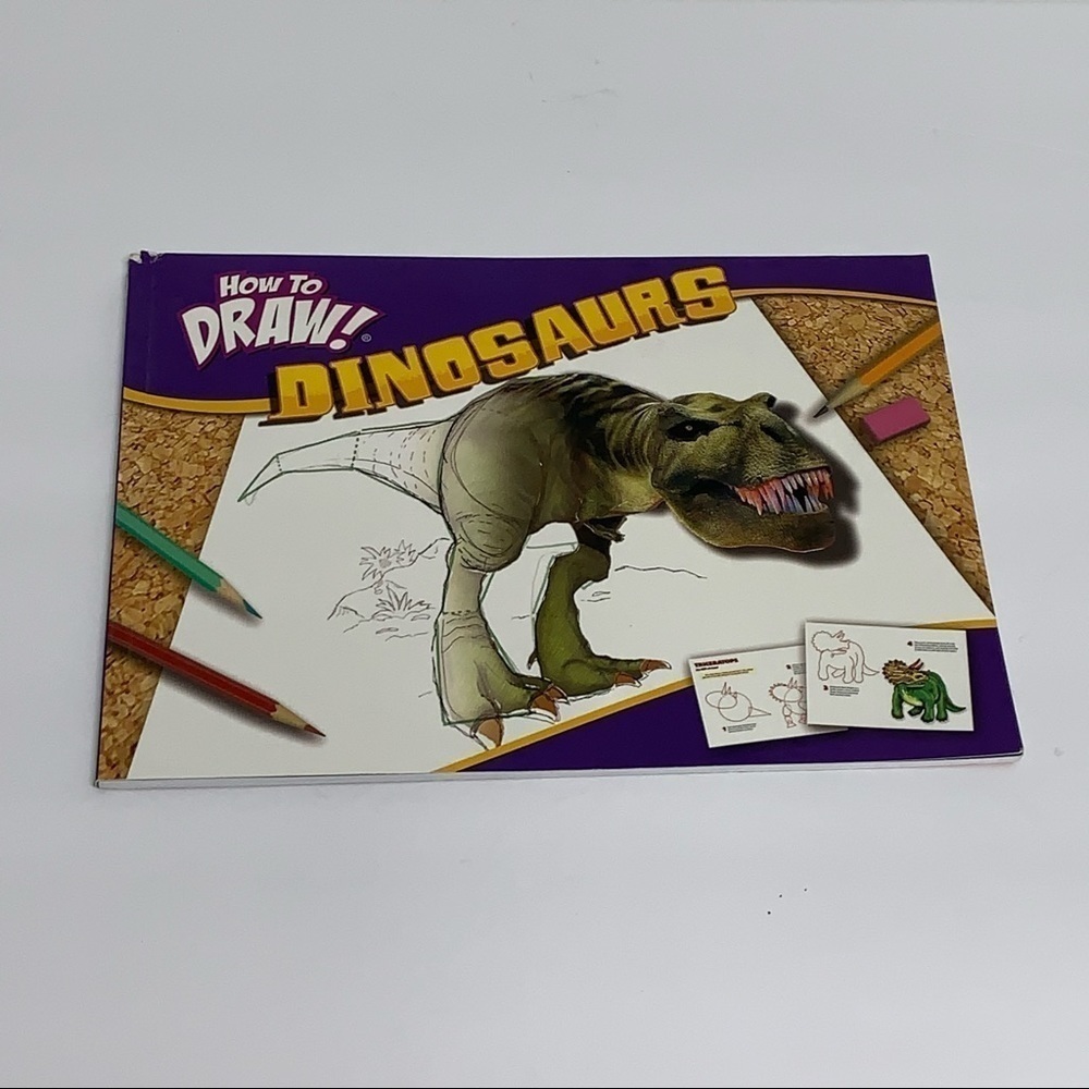 Kidsbooks | 2013 How to Draw! DINOSAURS Paperback Book